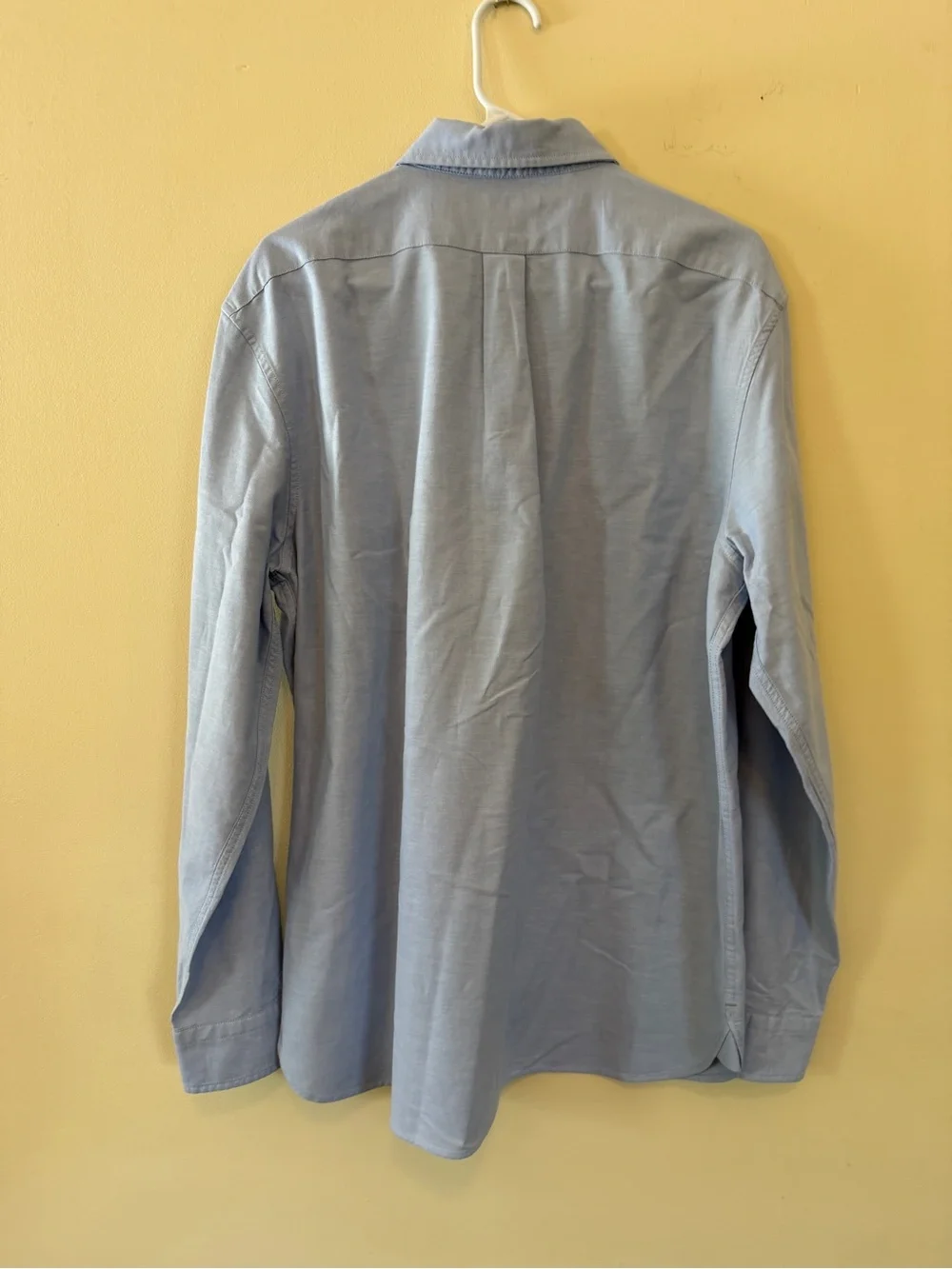 Banana Republic Organic Cotton Untucked Standard Button-Down Shirt Large